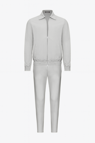 PEARL GREY UTILITY SUIT