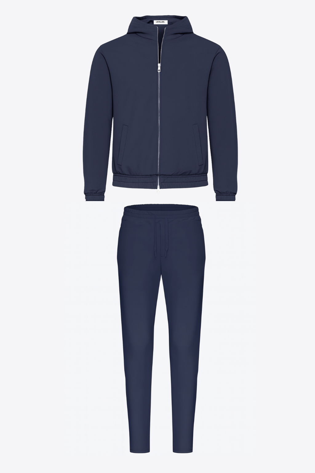 NAVY HOODED UTILITY SUIT