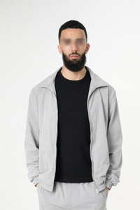 PEARL GREY UTILITY SUIT