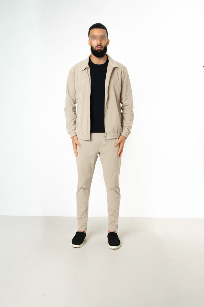 BEIGE UTILITY SUIT
