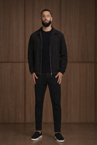 BLACK UTILITY SUIT