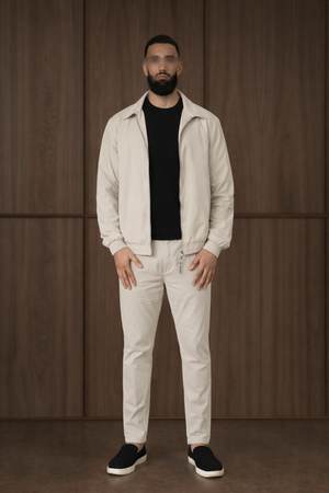 BEIGE UTILITY SUIT
