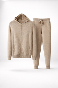 BEIGE CASHMERE SET
