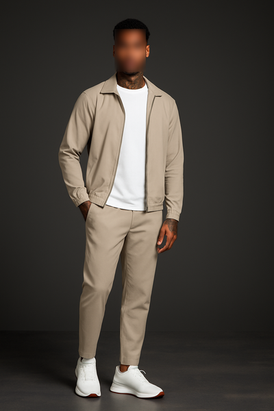 BEIGE UTILITY SUIT