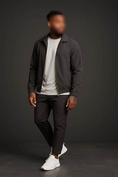 GREY UTILITY SUIT