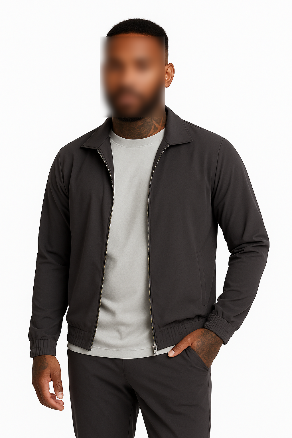 GREY UTILITY SUIT
