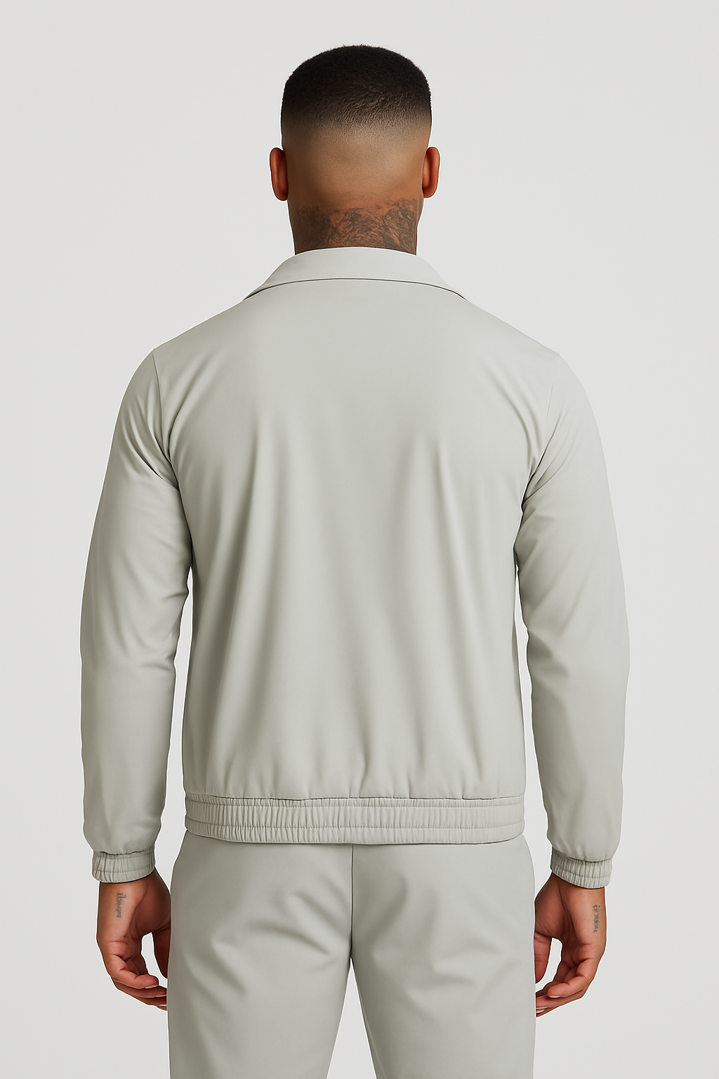 PEARL GREY UTILITY SUIT