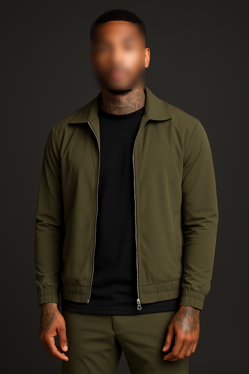 OLIVE UTILITY SUIT