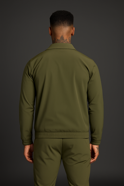 OLIVE UTILITY SUIT