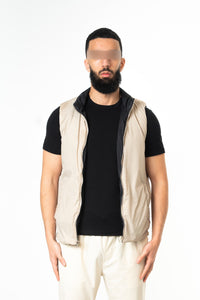 BLACK REVERSE BODYWARMER