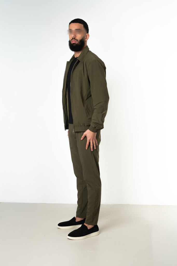 OLIVE UTILITY SUIT
