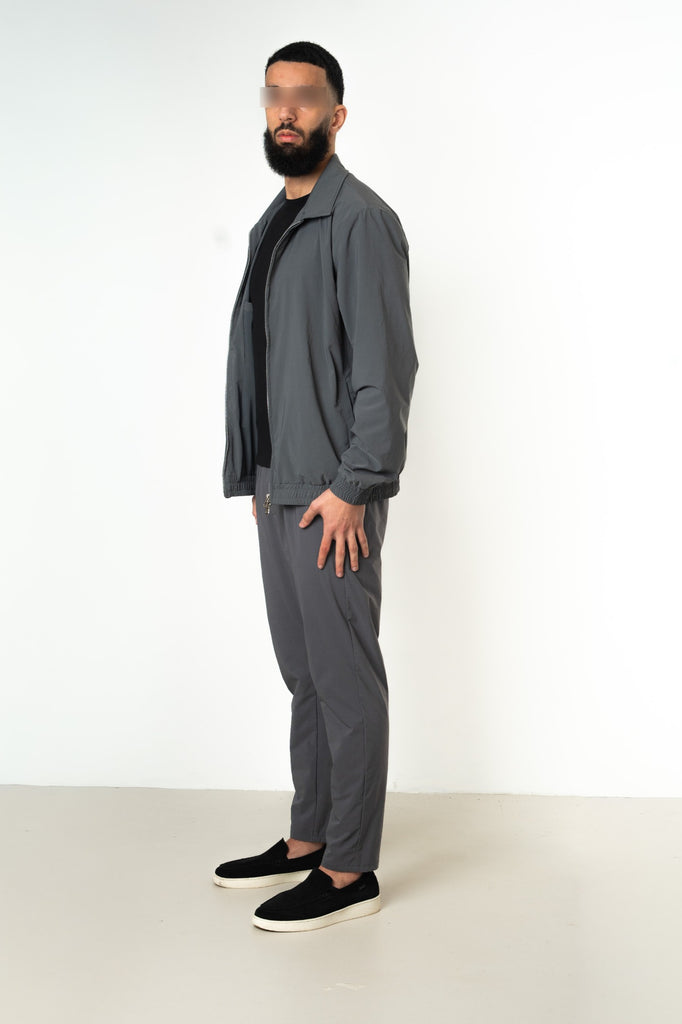 GREY UTILITY SUIT