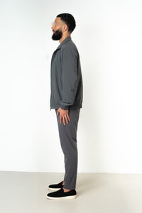 GREY UTILITY SUIT