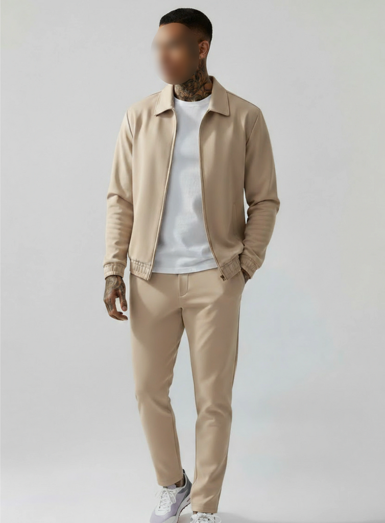 BEIGE UTILITY SUIT
