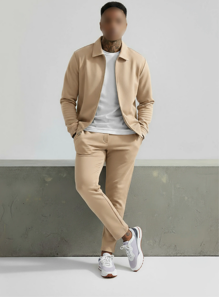 BEIGE UTILITY SUIT