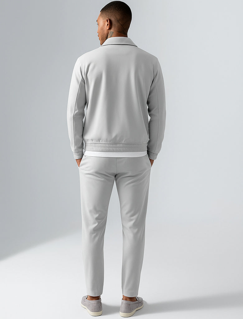 Pearl Grey Utility Suit